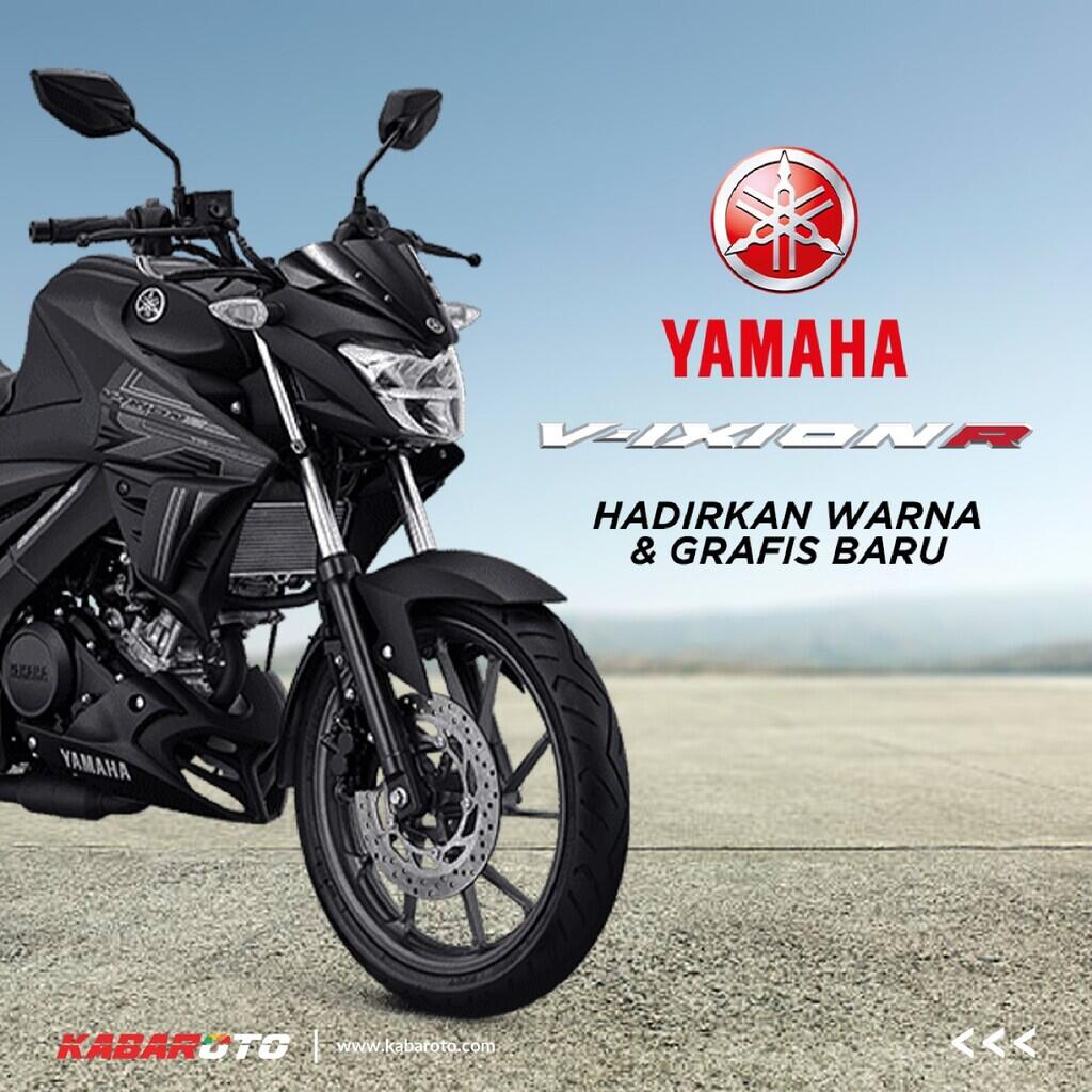 Dijual Rp32 Jutaan, Yamaha Vixion R Punya Dua Warna Dan Grafis Baru