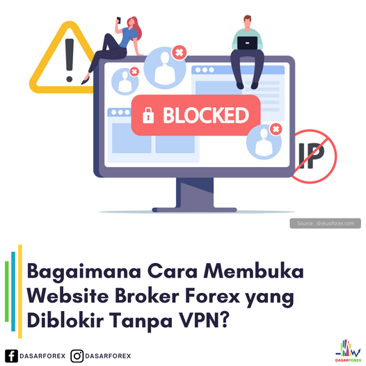 Bagaimana Cara Membuka Website Broker Forex yang Diblokir Tanpa VPN?