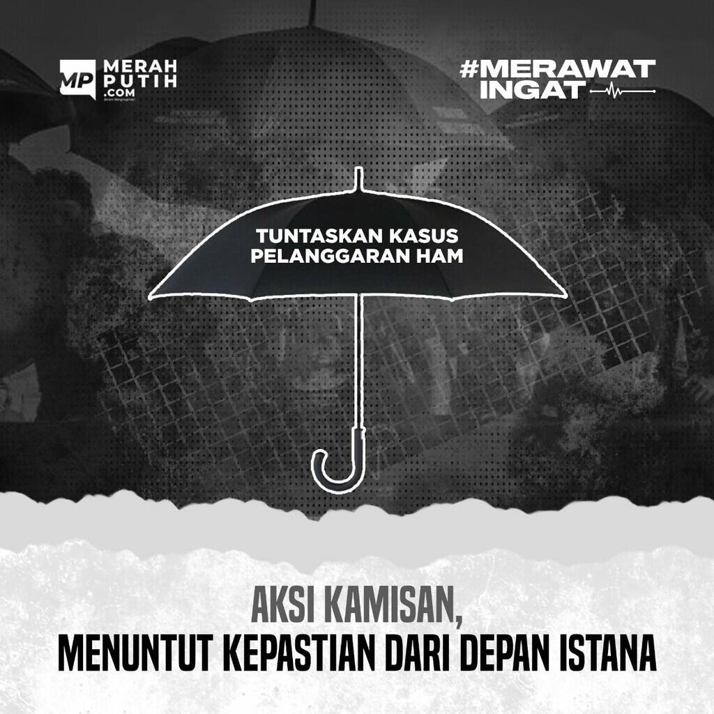 Aksi Kamisan, Menuntut Kepastian dari Depan Istana Negara
