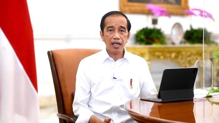 Omicron Melonjak, Jokowi Anjurkan Warga WFH bagi yang Bisa