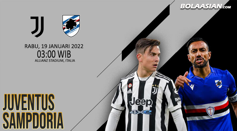 Prediksi Akurat Juventus vs Sampdoria 19 Januari 2022