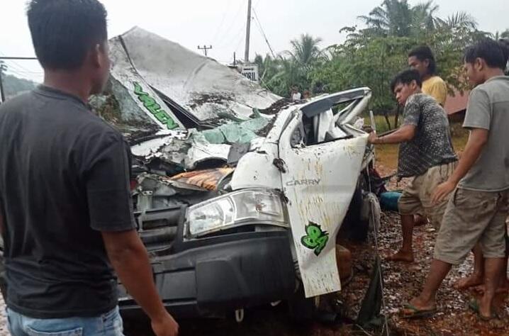 Ini Kronologis Kecelakaan Beruntun yang Tewaskan Dua Orang di Jalinsum Dharmasraya