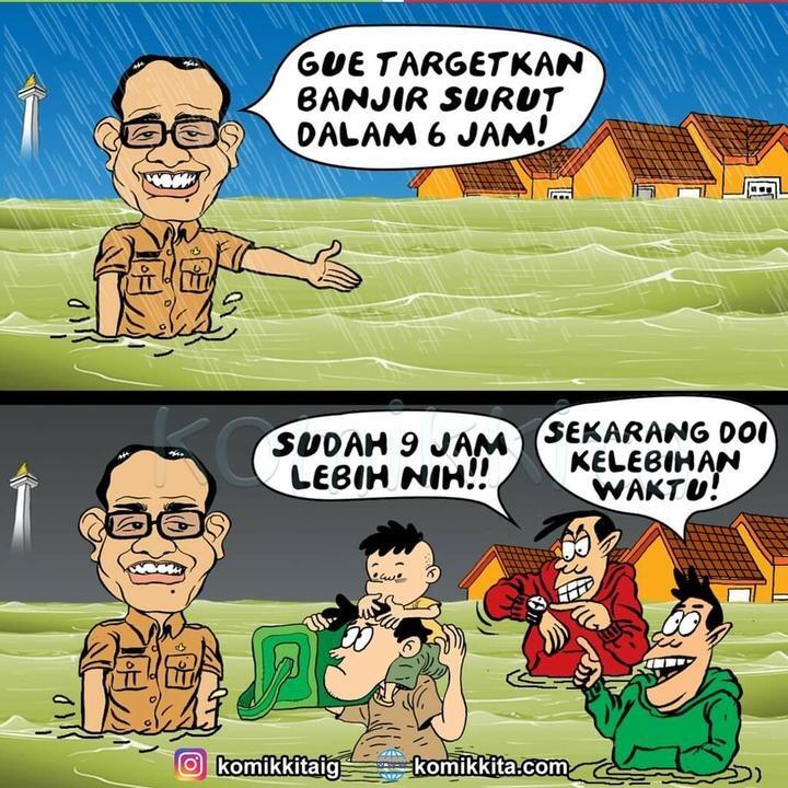 Sudah 5 Hari Tegal Alur Jakbar Masih Terendam Banjir