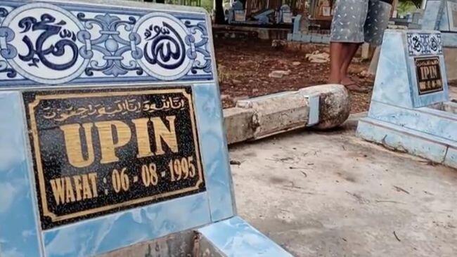 Viral Makam Upin Ipin di Palu: Keluarga Terinspirasi Nama di 2016