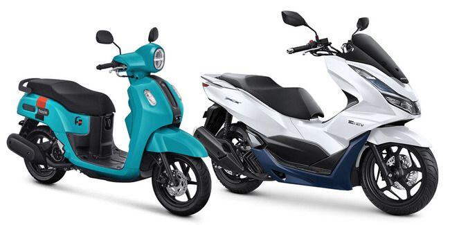 Sama-sama Hybrid, Mending All New Yamaha Fazzio atau Honda PCX e:HEV?