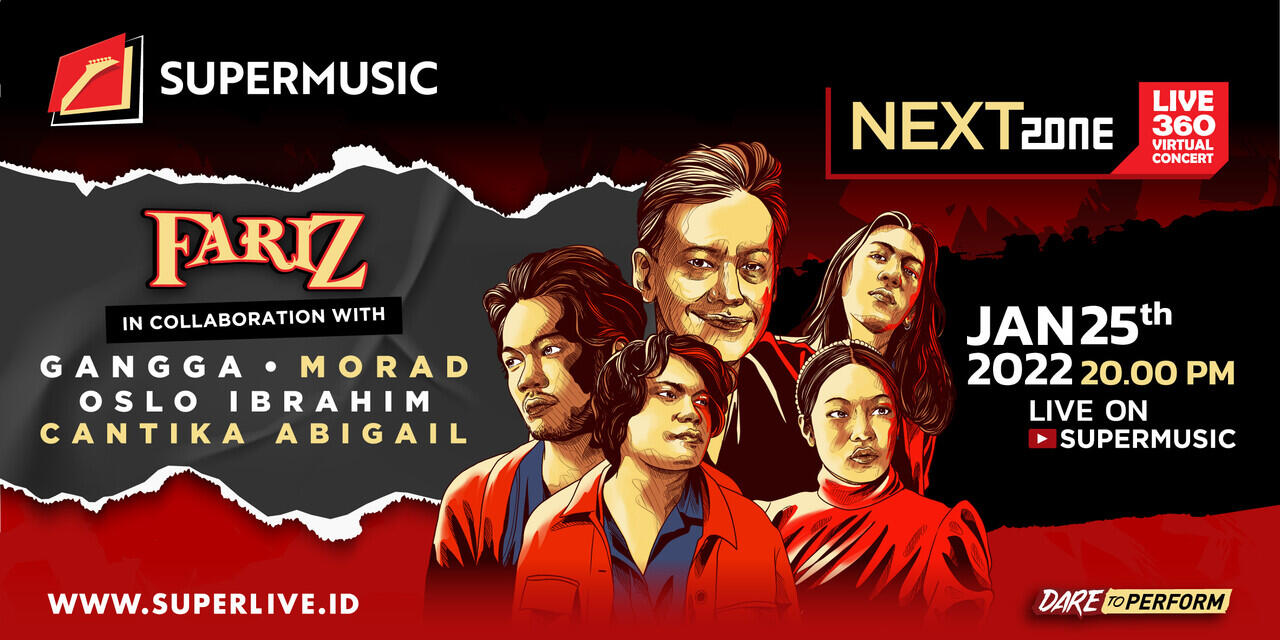 Gaet 4 Musisi Muda Fenomenal Kolaborasi, Fariz FM Ajak Nostalgia di Konser Virtual!