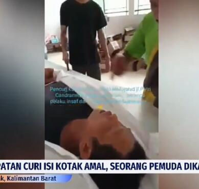 Cara Baru Masyarakat Buat Jera Pelaku Pencuri Kotak Amal