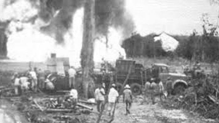 Dalam Sejarah Pangkalan Brandan Lautan Api