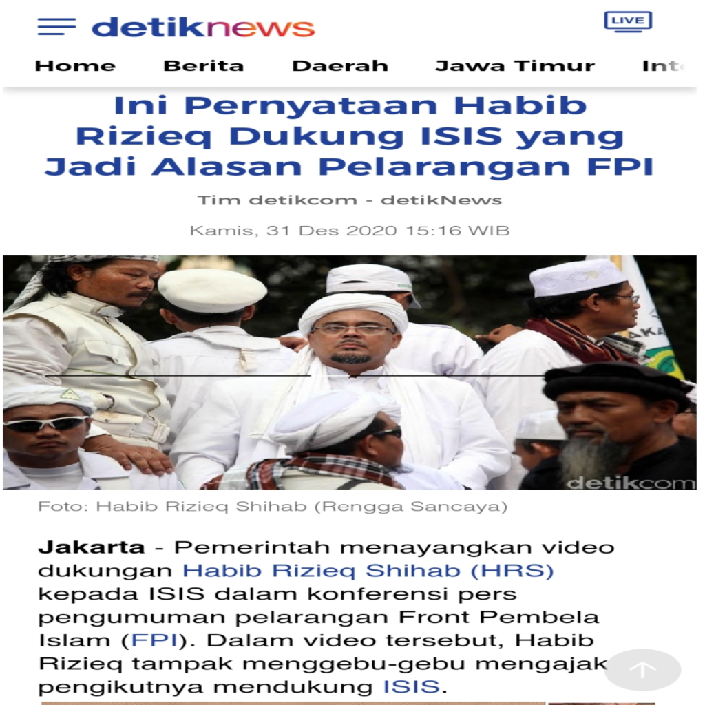 Saksi Bilang FPI Wajibkan Dukung ISIS, Pengacara Munarman: Ngawur, Itu Cuma Opini!