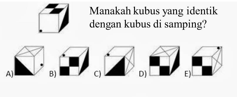 Pelajari Contoh Soal Psikotes Spasial Dan Jawabannya Agar Mudah Lolos Seleksi Kerja