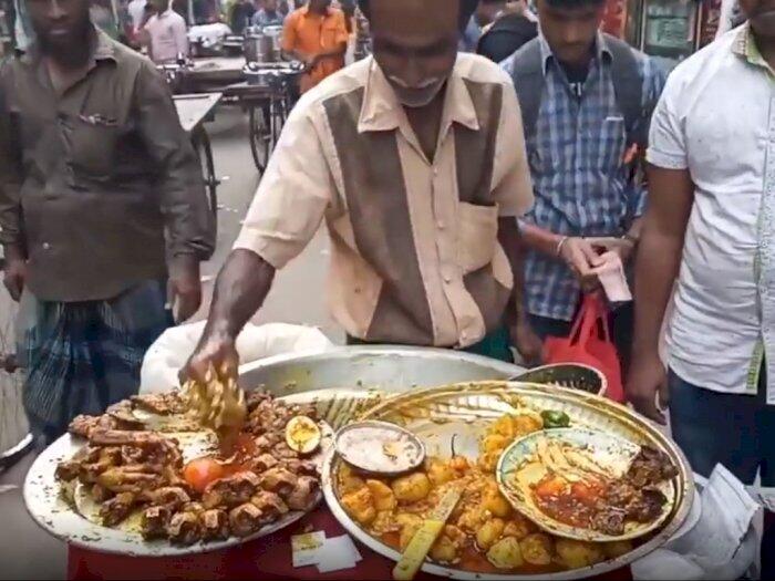 Street Food India Kalau Gak Di Kobok Kurang Sedap