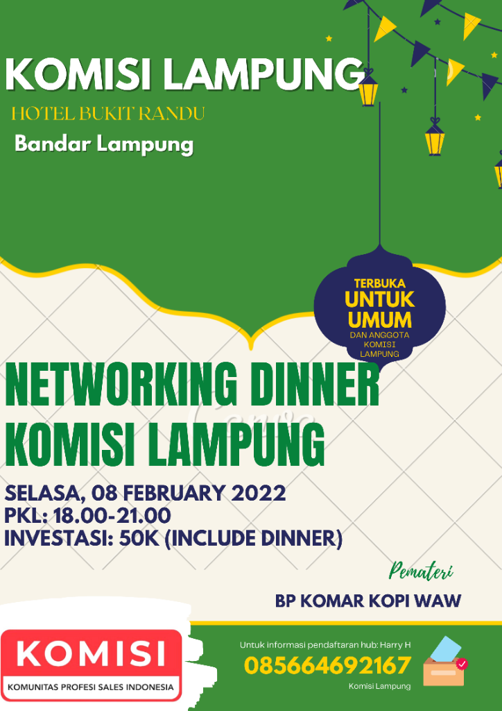 Network Dinner Komisi Lampung