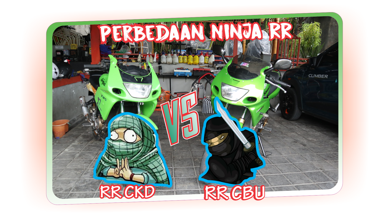 Khusus Kolektor! Ini Beda Ninja RR CKD dengan RR CBU