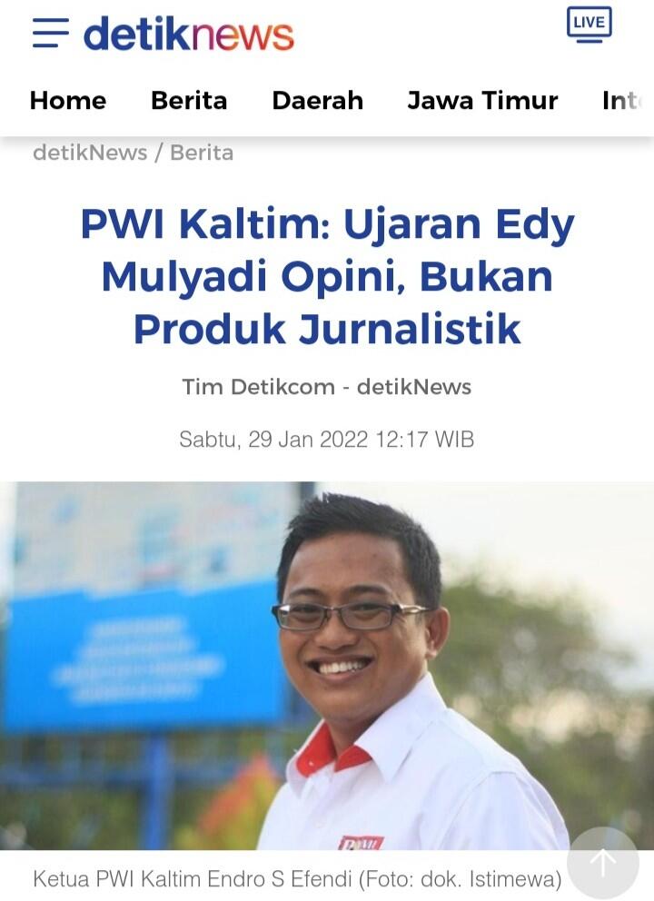Edy Mulyadi Ingin Berlindung di UU Pers, Pakar Nilai Tak Sesuai Konteks
