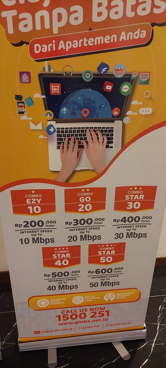 Globe Net (Apartemen Puri Mansion Jakbar)