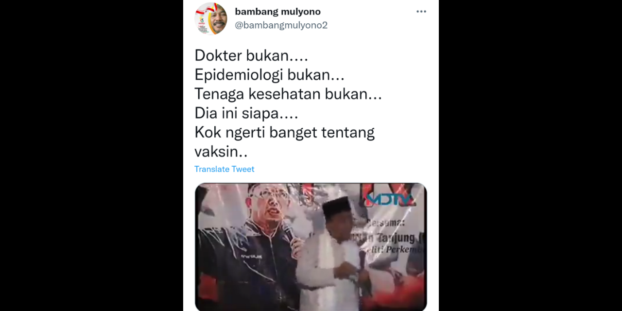 Singgung Zat Vaksin, Pendakwah Alfian Tanjung: Berasal dari Darah Narapidana