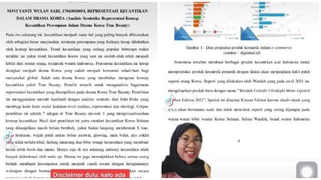 Drama Korea Jadi Inspirasi, Judul Skripsi Mahasiswa Ini Unik dan Menarik
