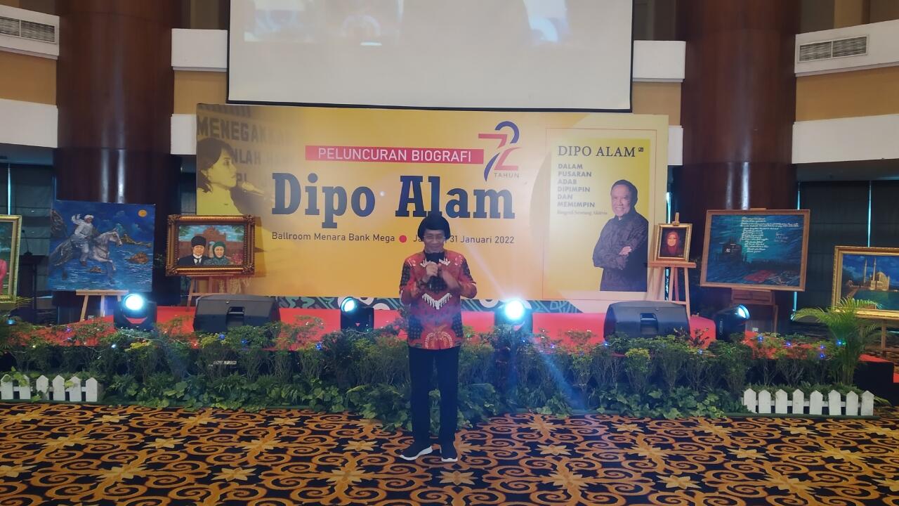 Peluncuran Biografi DIPO ALAM Dengan Judul "Dalam Pusaran Adab Dipimpin & Memimpin"