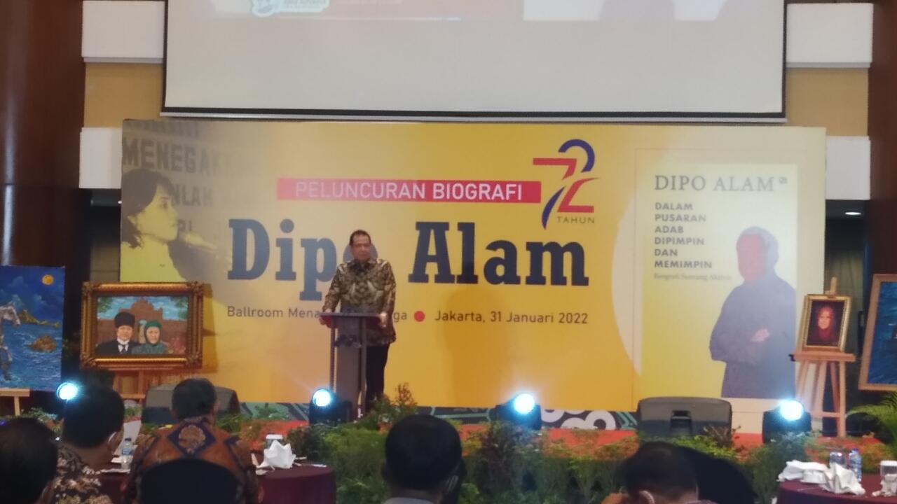 Peluncuran Biografi DIPO ALAM Dengan Judul "Dalam Pusaran Adab Dipimpin & Memimpin"