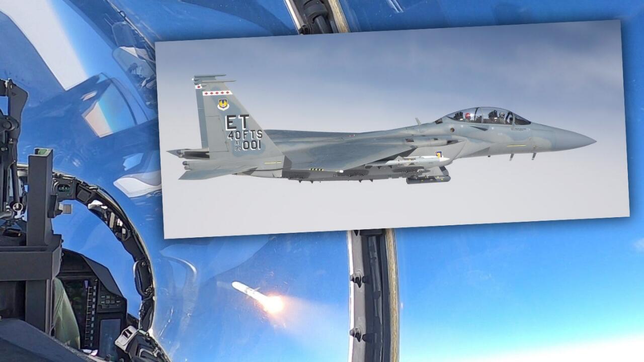 F-15EX Berhasil Uji Coba Penembakan Rudal AIM-120D AMRAAM Untuk Pertama Kalinya