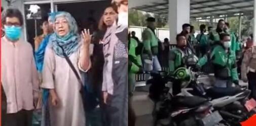 EMOSI ! Hanya Kesalahan Titik Antar, Ibu Ini Tega Memaki 'KURIR OJOL' Dengan Kasar !