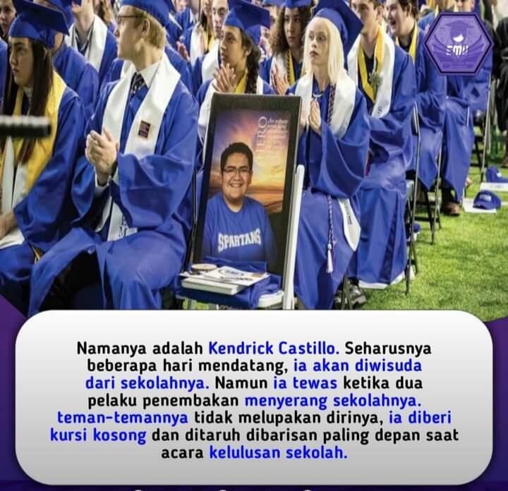 Kendrick Castillo Beberapa Hari Wisuda Tetapi Terkena Tembakan