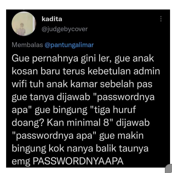 17 Password WiFi kocak ala warganet ini bikin mikir dua kali