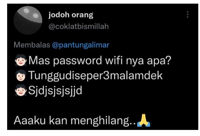 17 Password WiFi kocak ala warganet ini bikin mikir dua kali