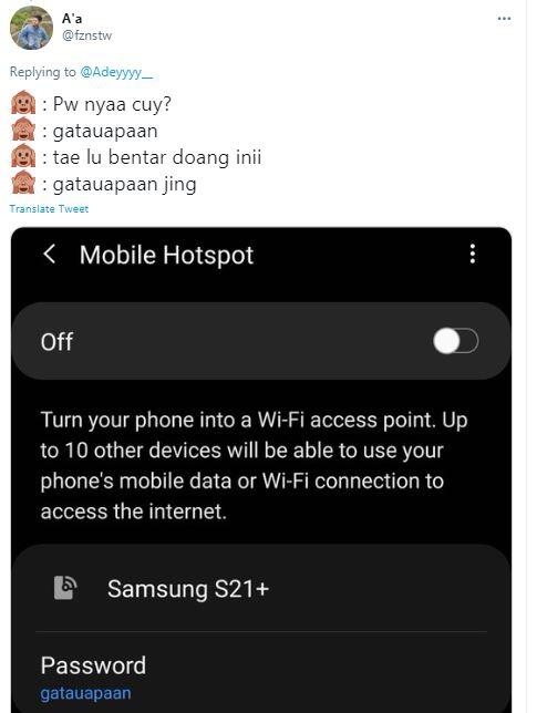 17 Password WiFi kocak ala warganet ini bikin mikir dua kali