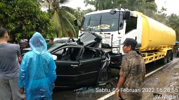 Mobil Camat Palembayan Kecelakaan, Satu tewas Dua Luka luka
