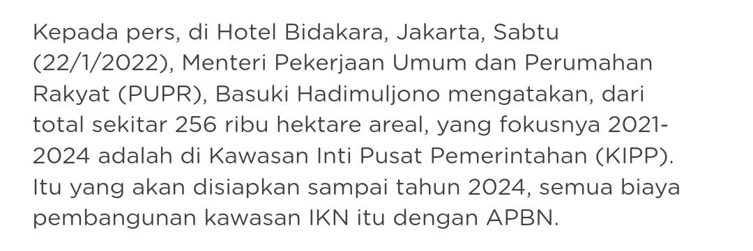 Proyek IKN Nusantara Rp466 T Diserbu Investor, Ini Bocorannya