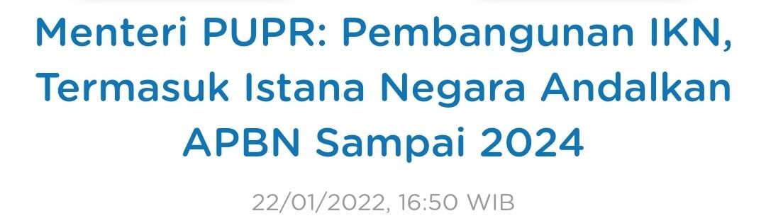 Proyek IKN Nusantara Rp466 T Diserbu Investor, Ini Bocorannya