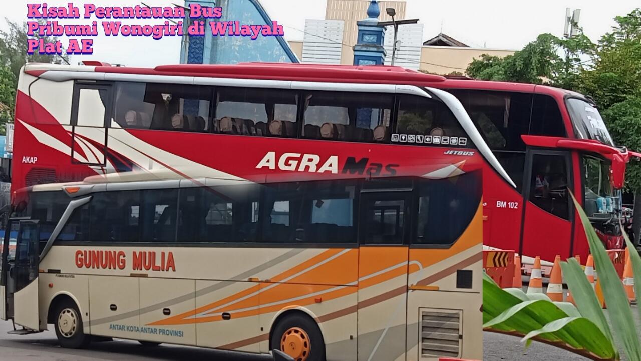 Kisah Perantauan Bus Pribumi Wonogiri di Wilayah Plat AE