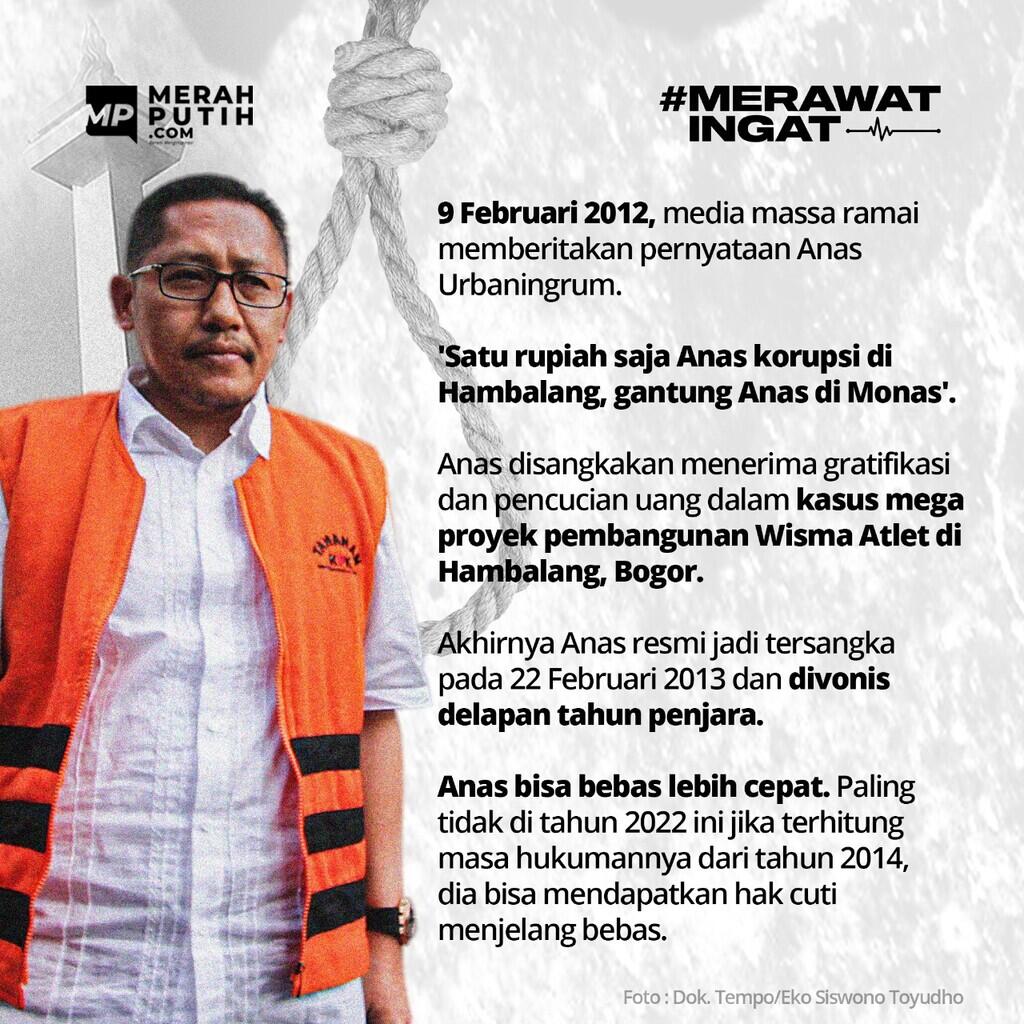 "Satu Rupiah saja Anas Korupsi di Hambalang, Gantung Anas di Monas"