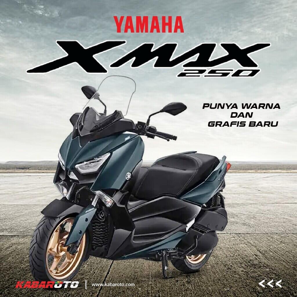 Yamaha XMax 250 Dilapisi Warna Baru, Harga Rp62 Jutaan