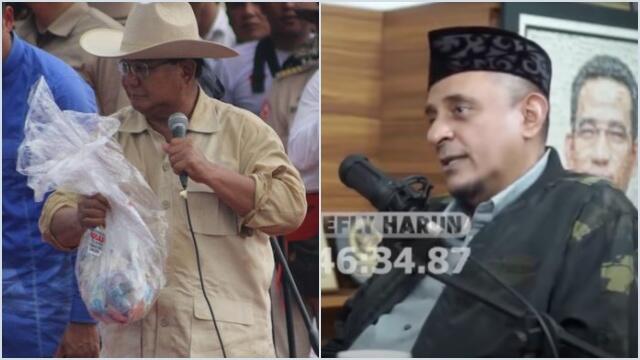Blak-blakan! Yusuf Martak Ungkap Prabowo Pernah Bawa Duit Karungan Hasil Sumbangan