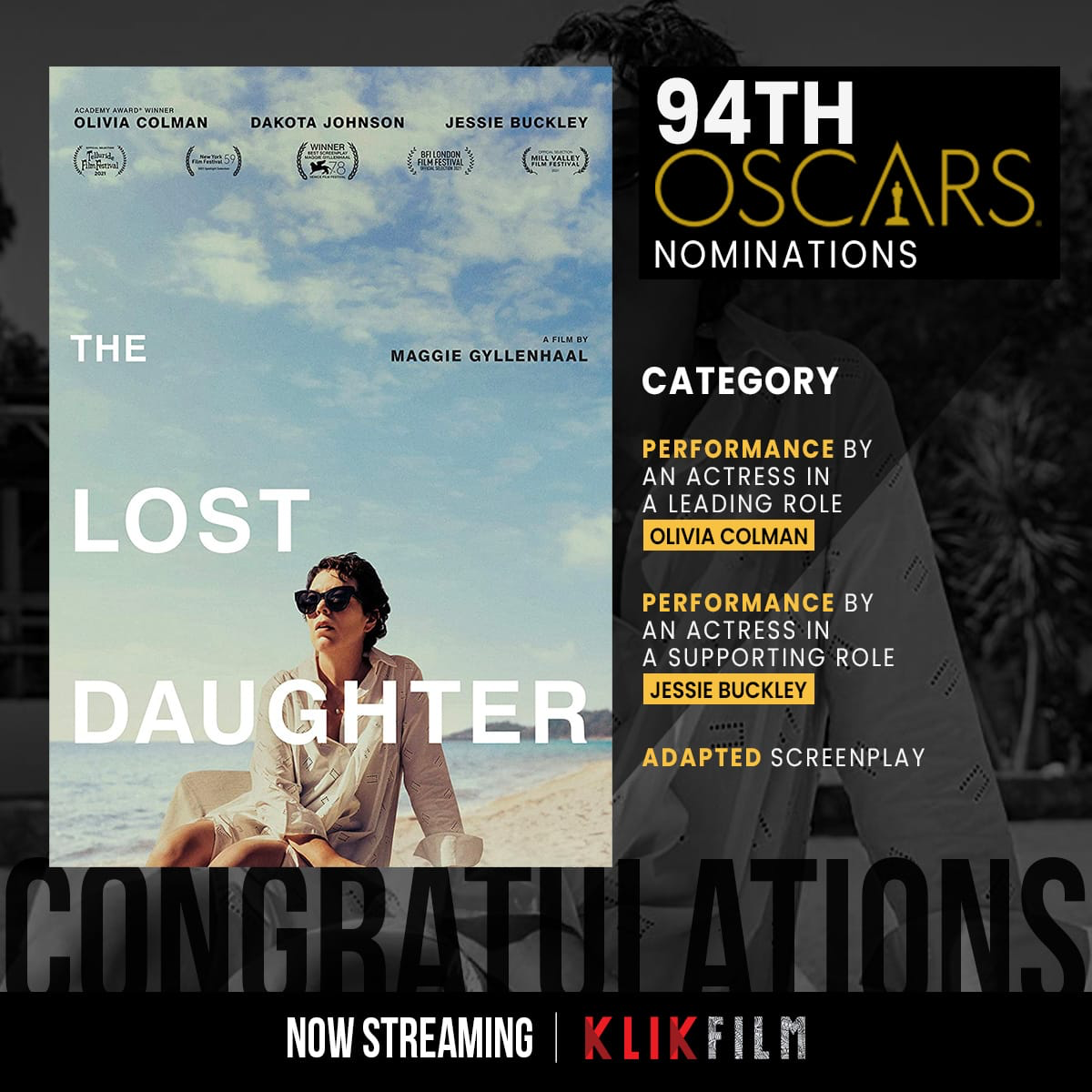 Film Kristen Stewart &amp; 3 Film Nominasi Oscar 2022 Lainnya, Tayang Februari Ini!