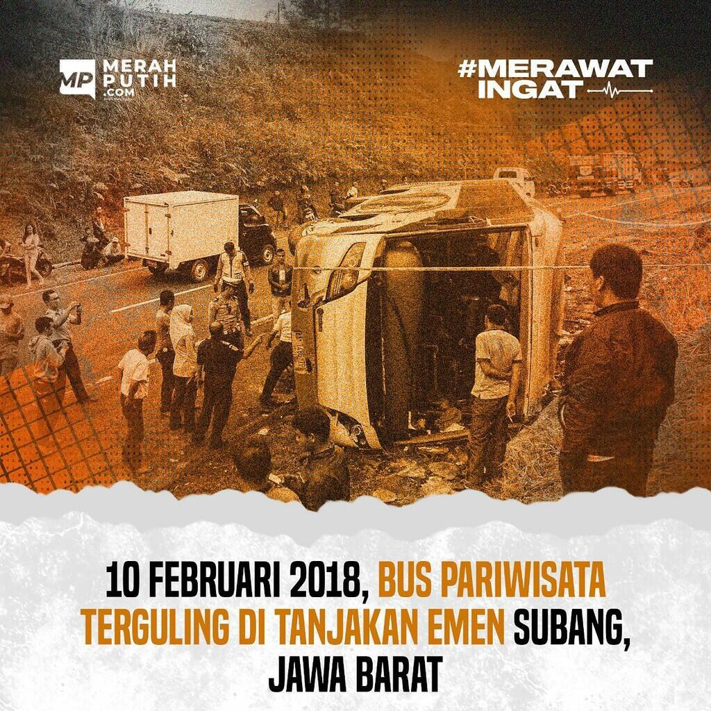 Para Korban Kecelakaan Tanjakan Emen Dibawa ke Tangerang Pakai 40 Ambulans