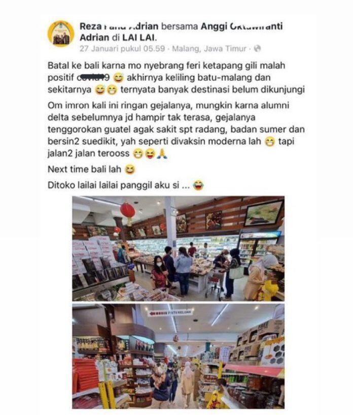 Wisatawan yang Liburan saat Positif Covid-19 Minta Maaf, Netizen: Tetap Penjarakan!