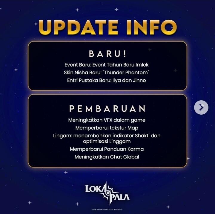 Lokapala Update, Event Spesial Imlek