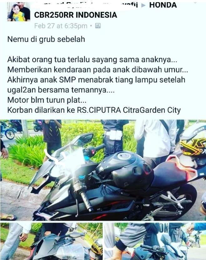 Jawaban, Kenapa Tidak Ada Kunci Stang Motor yang Lurus Atau Hadap Kiri