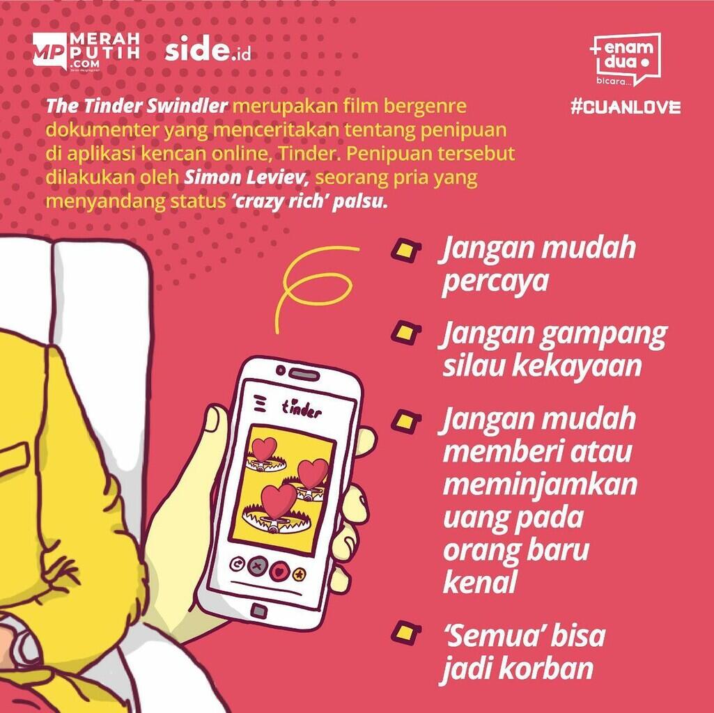 5 Pelajaran Penting 'The Tinder Swindler' Biar Tidak Terjebak Cinta Semu