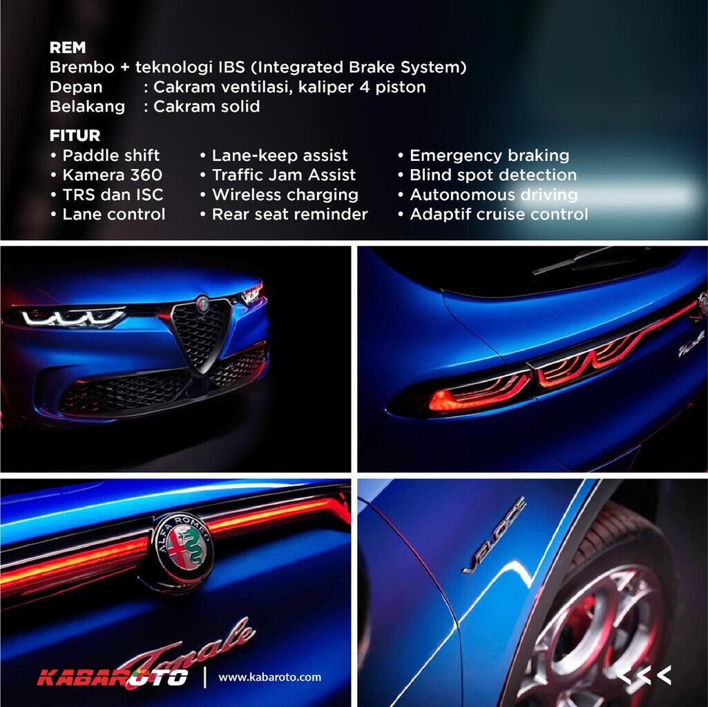 Alfa Romeo Tonale 2022, Hadirkan Teknologi Terkini