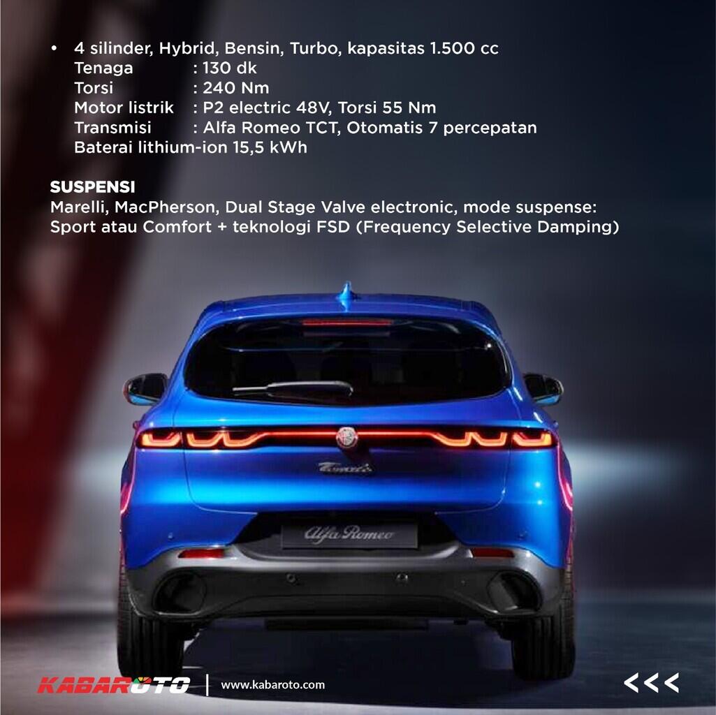 Alfa Romeo Tonale 2022, Hadirkan Teknologi Terkini