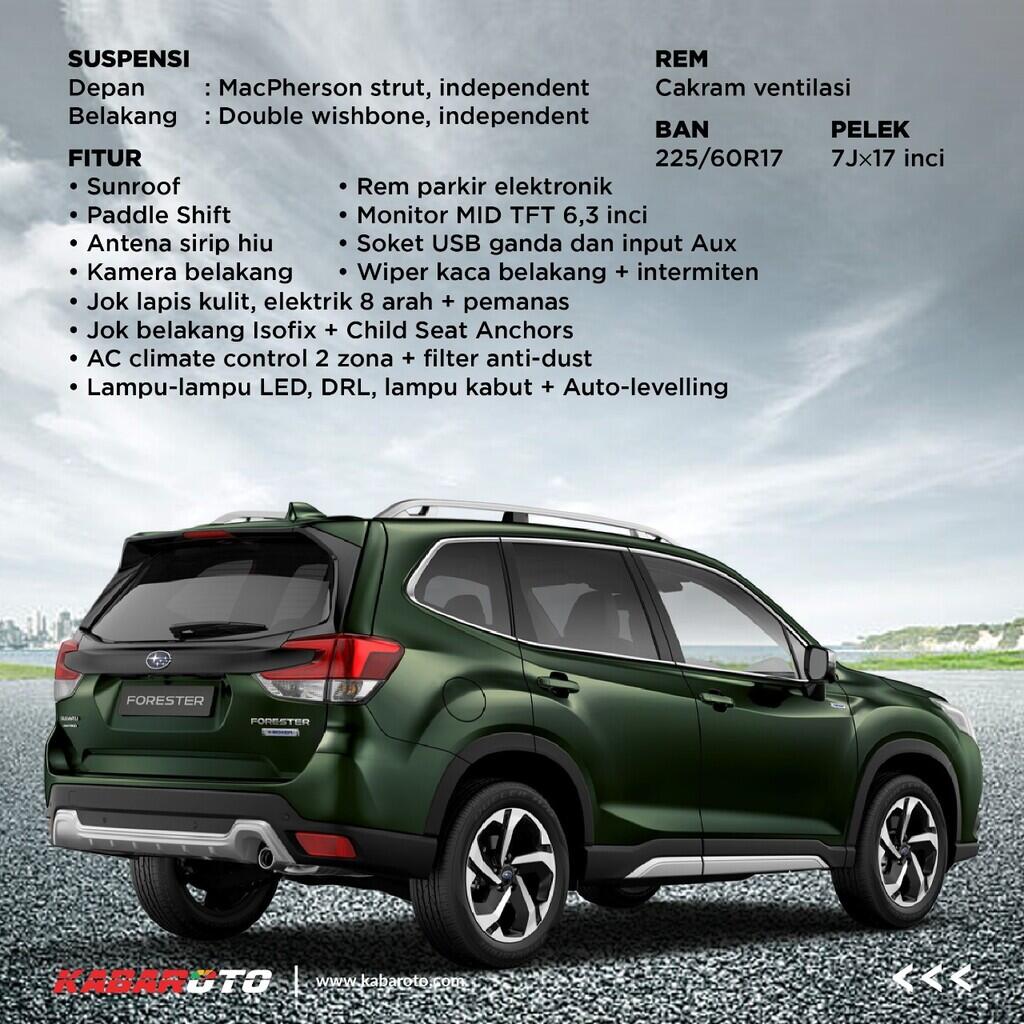 Subaru Forester E-Boxer, Ini Segala Keunggulannya