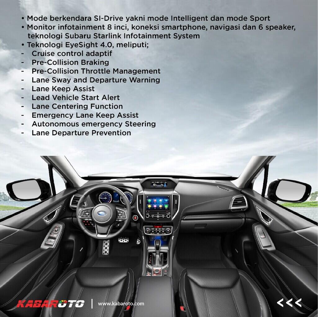 Subaru Forester E-Boxer, Ini Segala Keunggulannya