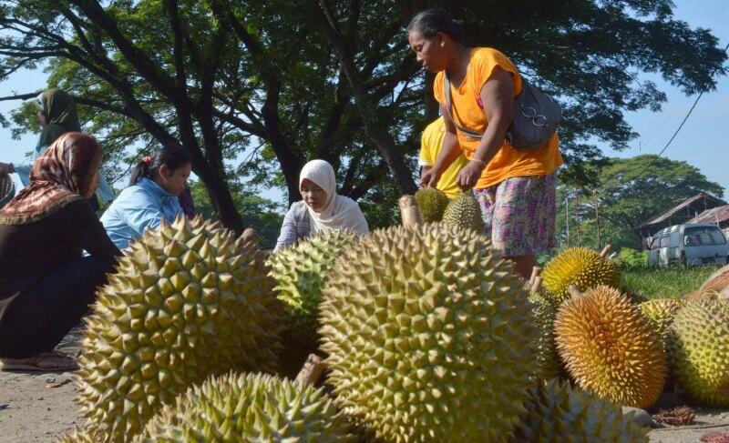Sempat Viral Durian Palsu, Oknum Penjual di Pasar Cheng Ho Diberikan Peringatan
