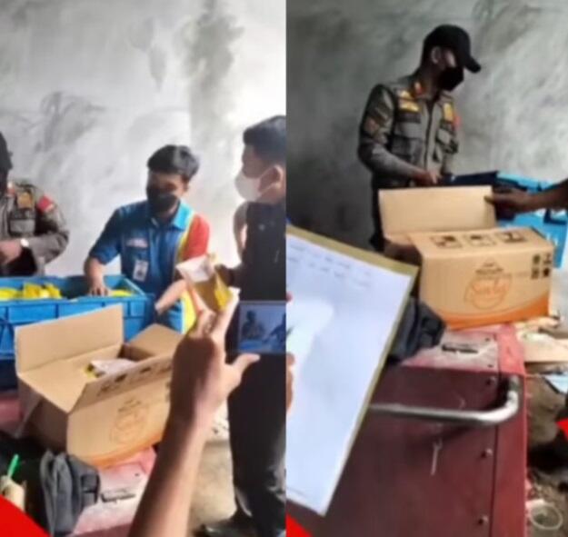 Pegawai Minimarket Kepergok Timbun Minyak Goreng