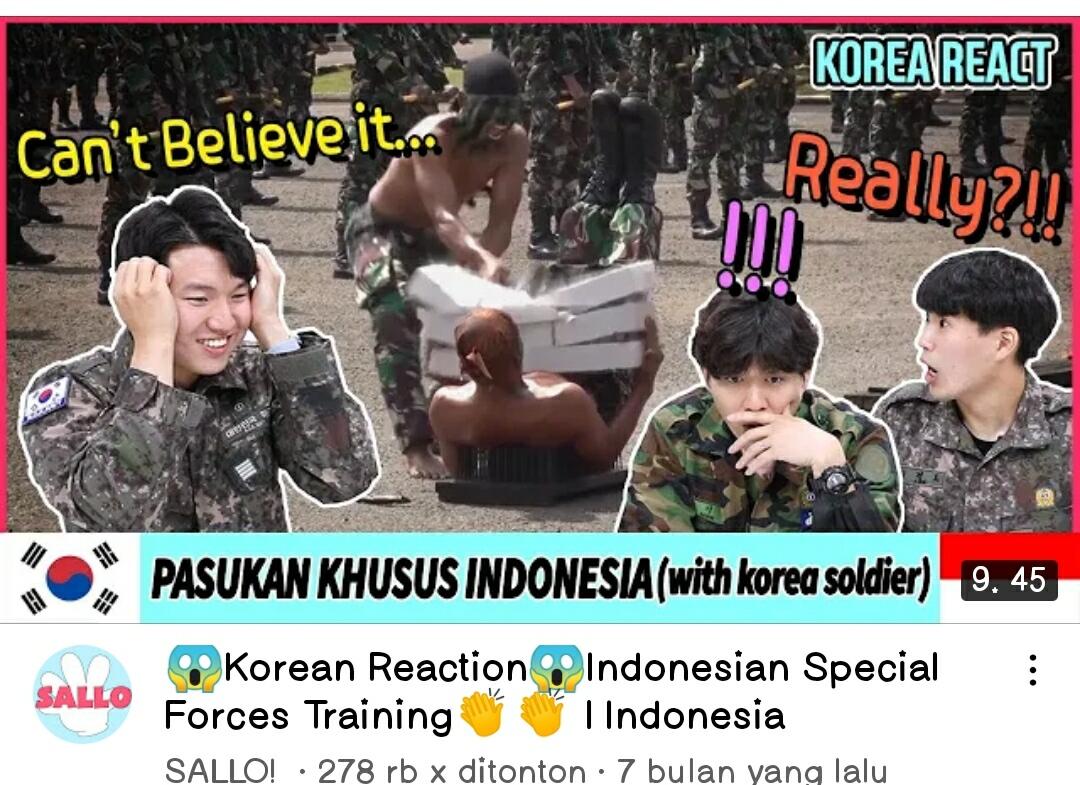 Mental Inferior Overproud Orang Indonesia Berhasil dimanfaatkan Para Youtuber Korea