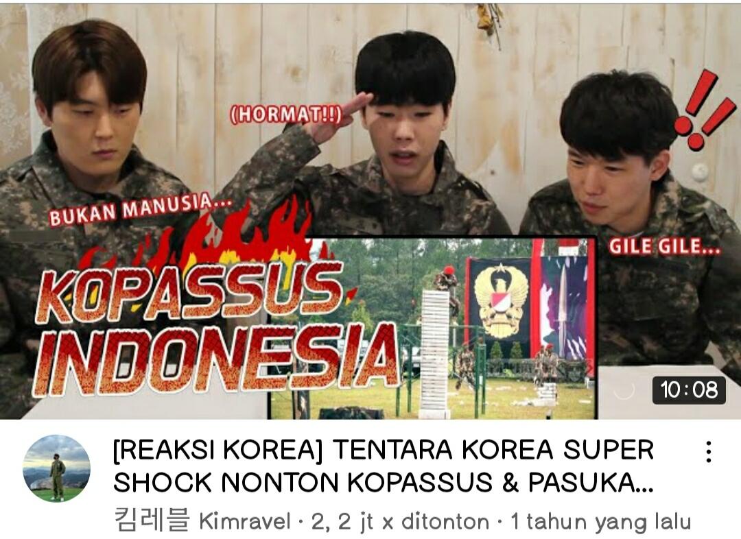 Mental Inferior Overproud Orang Indonesia Berhasil dimanfaatkan Para Youtuber Korea